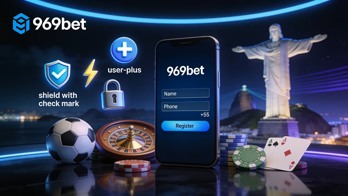 969bet no Brasil — Como fazer o 969bet cadastro passo a passo